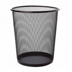 国产 创意家用办公室垃圾桶厨房客厅卫生间拉圾桶小大号铁丝网无盖纸篓