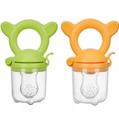 爱得利 婴儿咬咬袋训练器果蔬乐磨牙棒工具宝宝吃水果辅食器牙胶