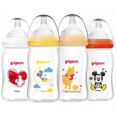 贝亲  宽口径玻璃迪士尼婴儿奶瓶160ml 配SS号奶嘴