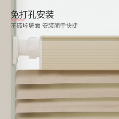 致尚  卫生间pvc防水百叶窗帘S型遮光百页窗厨房办公卷帘窗帘