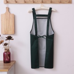 国产 背带日式家用厨房防水防油围裙时尚大人女男士工作服定制logo印字
