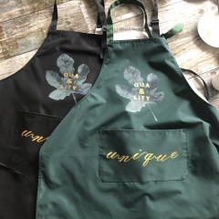 国产 厨房家用防水防油围裙日式时尚成人女奶茶咖啡店男工作服定制LOGO