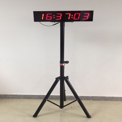 国产 电子计时器篮球比赛计时器24秒马拉松led双面跑步计时器电子钟