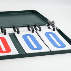 国产 篮球比赛计分牌记分牌计分翻分牌 比分牌 乒乓球羽毛球积分牌三位