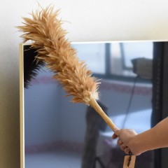 国产 家用鸡毛掸子扫灰刷除尘掸鸡毛扫毯子打扫禅子大扫除神器
