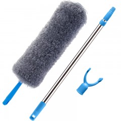 国产 鸡毛掸子除尘家用可伸缩禅子打扫卫生工具扫灰毯子大扫除神器掸子