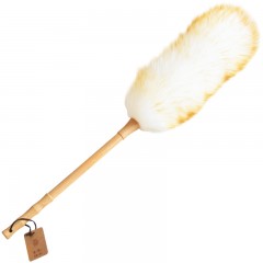 国产  羊毛掸子家用除尘鸡毛掸车用扫灰尘不易掉毛清洁打扫神器