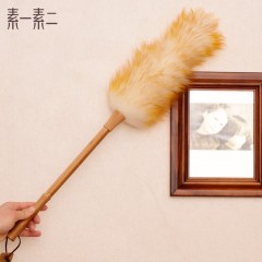 国产  羊毛掸子家用除尘鸡毛掸车用扫灰尘不易掉毛清洁打扫神器