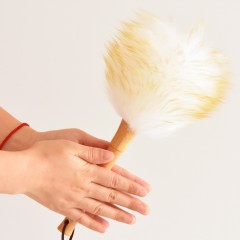 国产  羊毛掸子家用除尘鸡毛掸车用扫灰尘不易掉毛清洁打扫神器