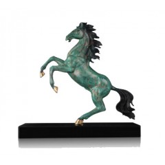 国产  铜马摆件家居饰品开业送礼刻字乔迁办公书房客厅装饰礼物马到成功