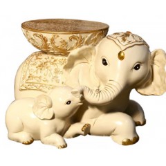 国产 大象换鞋凳子乔迁新居礼品客厅搬家家居装饰品欧式穿鞋凳象凳摆件