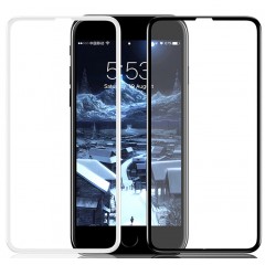倍思  苹果7钢化膜8plus全屏iphone7手机8蓝光水凝P全包7Plus贴膜七玻璃钻石全覆盖包边ip透明防摔抗蓝光防指纹