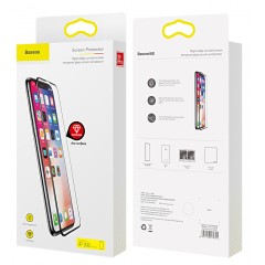 倍思   iPhone XR钢化膜苹果XR手机保护贴膜iPhoneXR全屏覆盖9D蓝光全包背膜刚化前后磨砂钻石玻璃防爆超薄ipone