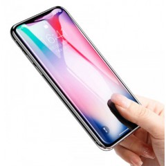 倍思    iPhoneX钢化膜苹果Xs手机iPhoneXsMax贴膜贴膜全屏覆盖背膜IPX蓝光iPhonex前后8x全包边防摔玻璃磨砂水凝