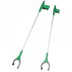 国产  带磁铁环卫垃圾夹垃圾钳拾物器卫生夹捡垃圾夹子取物器长柄