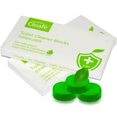 净安  绿泡泡洁厕宝蓝泡泡洁厕灵厕所除臭马桶冲水固体洁厕块清洁剂