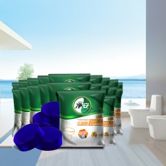 净安  洁厕宝蓝泡泡50g*20粒厕所尿垢除臭块清香型自动马桶清洁剂