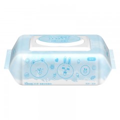 舒洁  LINE湿巾纸品除菌洁肤家庭装60片 更柔和