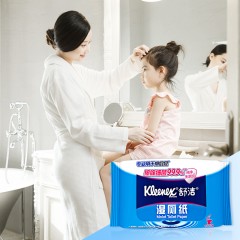 舒洁  湿厕纸40片10包 专业液体厕纸 清爽卫生湿巾 纸品除菌清洁