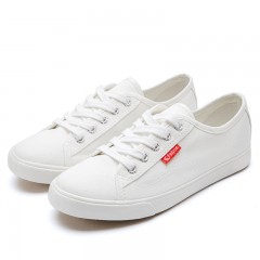 feiyue/飞跃 帆布鞋女春夏新款小白鞋低帮粉色街拍平底鞋休闲鞋子