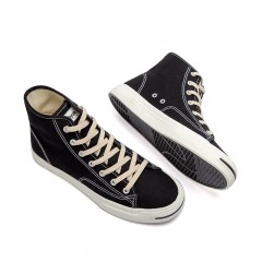 feiyue/飞跃 高帮帆布鞋 新款复古简约休闲鞋原宿风男鞋篮球鞋904