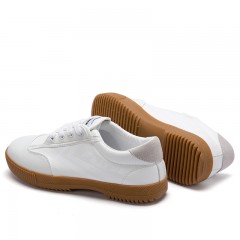 feiyue/飞跃 低帮运动休闲鞋女秋冬新款超纤皮质小白鞋街拍板鞋