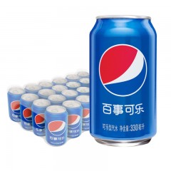 百事可乐 330ml*1听便携易拉罐装