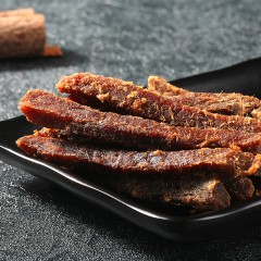 百草味  原切牛肉条50g/袋五香味肉干肉脯休闲零食
