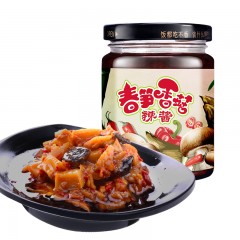 虎邦  辣酱香辣酱春笋香菇酱辣椒酱暴下饭酱210g