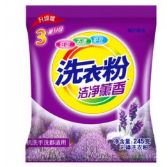 国产 小袋洗衣粉 245g