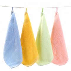 国产 竹炭竹纤维小方巾