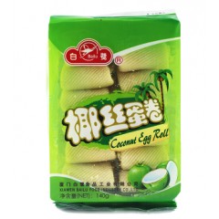 国产  椰丝蛋卷 140g