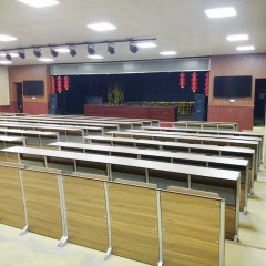 国产 阶梯教室课桌椅连排椅