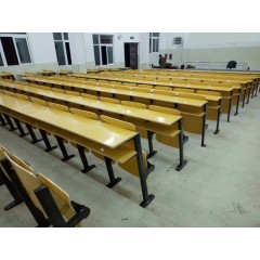 国产 大学阶梯教室自动回弹翻板椅学生课桌椅 48*28*78CM