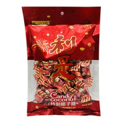 国产 潮利 椰子糖198g