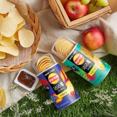 乐事 沾沾薯原味薯片 40g*2罐组合