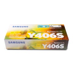 ★ 三星/Samsung  CLT-Y406S 黄色粉盒 适用于CLP-366 366W CLX-3306 3306W 3306FN SL-C410 C410W C460W C450FW 打印量1000页