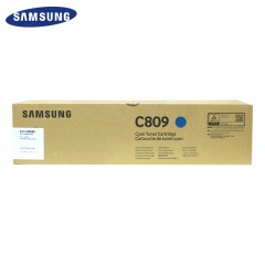 ★ 三星/Samsung  CLT-C809S 复印机粉盒 适用于CLX-9201NA/ND 9251NA/ND 9301NA/ND 打印量15000页 青色