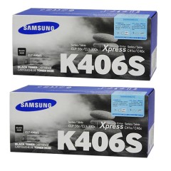 ★ 三星/Samsung  CLT-K406S 黑色粉盒 适用于CLP-366 366W CLX-3306 3306W 3306FN SL-C410 C410W C460W C450FW 打印量1000页