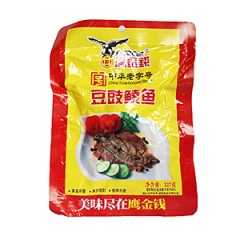 国产 鹰金钱 豆豉鲮鱼227g