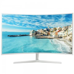 三星（SAMSUNG）31.5英寸 1800R曲面 TUV爱眼认证 可壁挂 HDMI/DP高清接口 液晶电脑显示器（C32F395FWC）