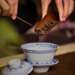 2014年合和昌六星 6年陈香普洱茶生茶357g七子饼茶 布朗山古树茶