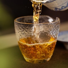 2014年合和昌六星 6年陈香普洱茶生茶357g七子饼茶 布朗山古树茶