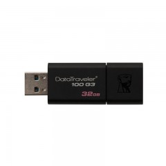 金士顿 KINGSTON DT 100G3 32GB USB3.0 U盘 黑色