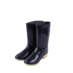 虞杰 YUJIE 中筒雨靴 黑色 39-45