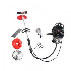 秦岩 INYAN 侧挂式背负式四冲程汽油割草机 黑色（背负式割草+收割）