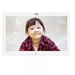 爱国者 AIGO 数码相框DPF83 宽屏 8英寸高清电子相册 智能家居 支持视频音乐 SD卡/U盘直插 珍珠白