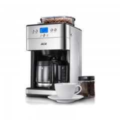 北美电器 ACA 咖啡机全自动磨豆 1.8L美式滴漏家用型 AC-M18A