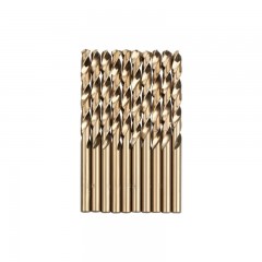 吉米家居 JM-G14204含钴钻头手电钻冲击钻头金属不锈钢高速钢麻花钻电动工具配件4MM10支装