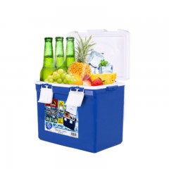 爱丽思 IRIS CL-25车载无电冰箱 保温箱 冷藏箱 户外烧烤保鲜箱 蓝色 25升